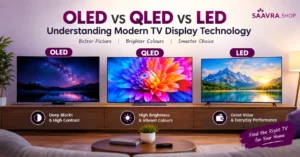 OLED vs QLED vs LED TV display technology comparison
